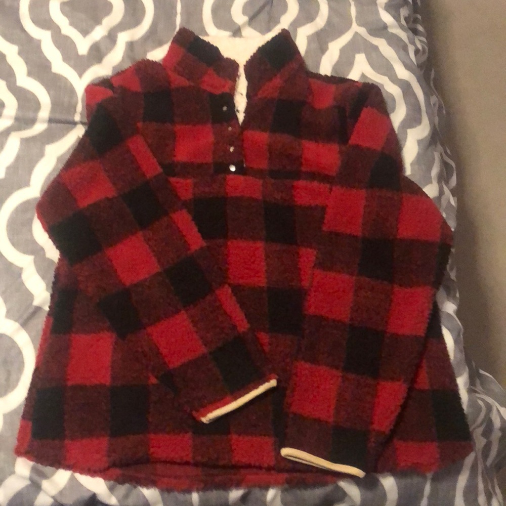 Buffalo Plaid Pullover